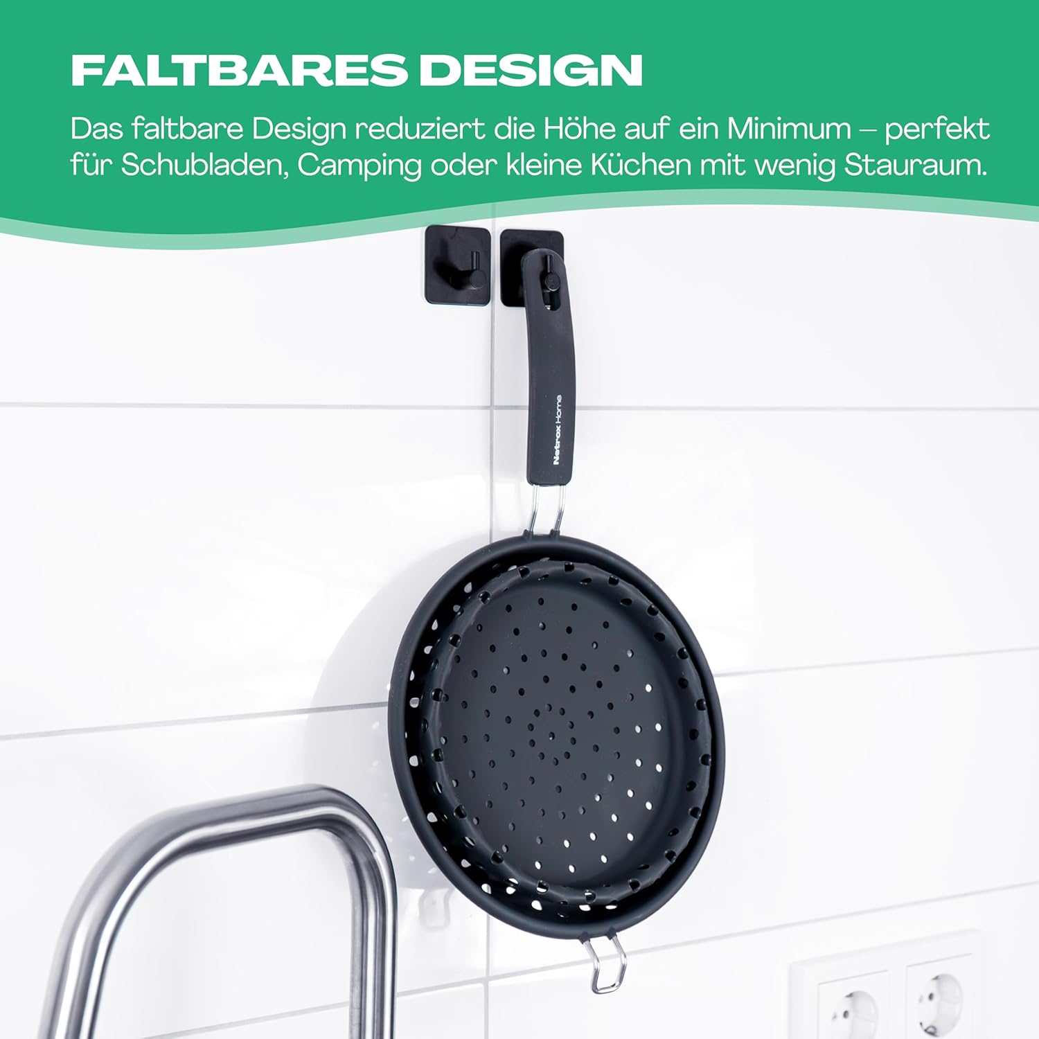 Thumbnail 4 de Netrox faltbares Küchensieb aus Silikon