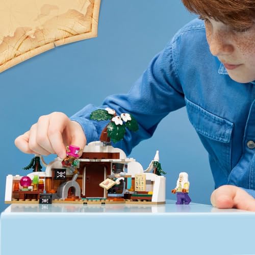 Detalle 2 de LEGO One Piece Le Repère du Docteur Hiluluk (75641) – Jeu de construction collector avec 3 mini figurines