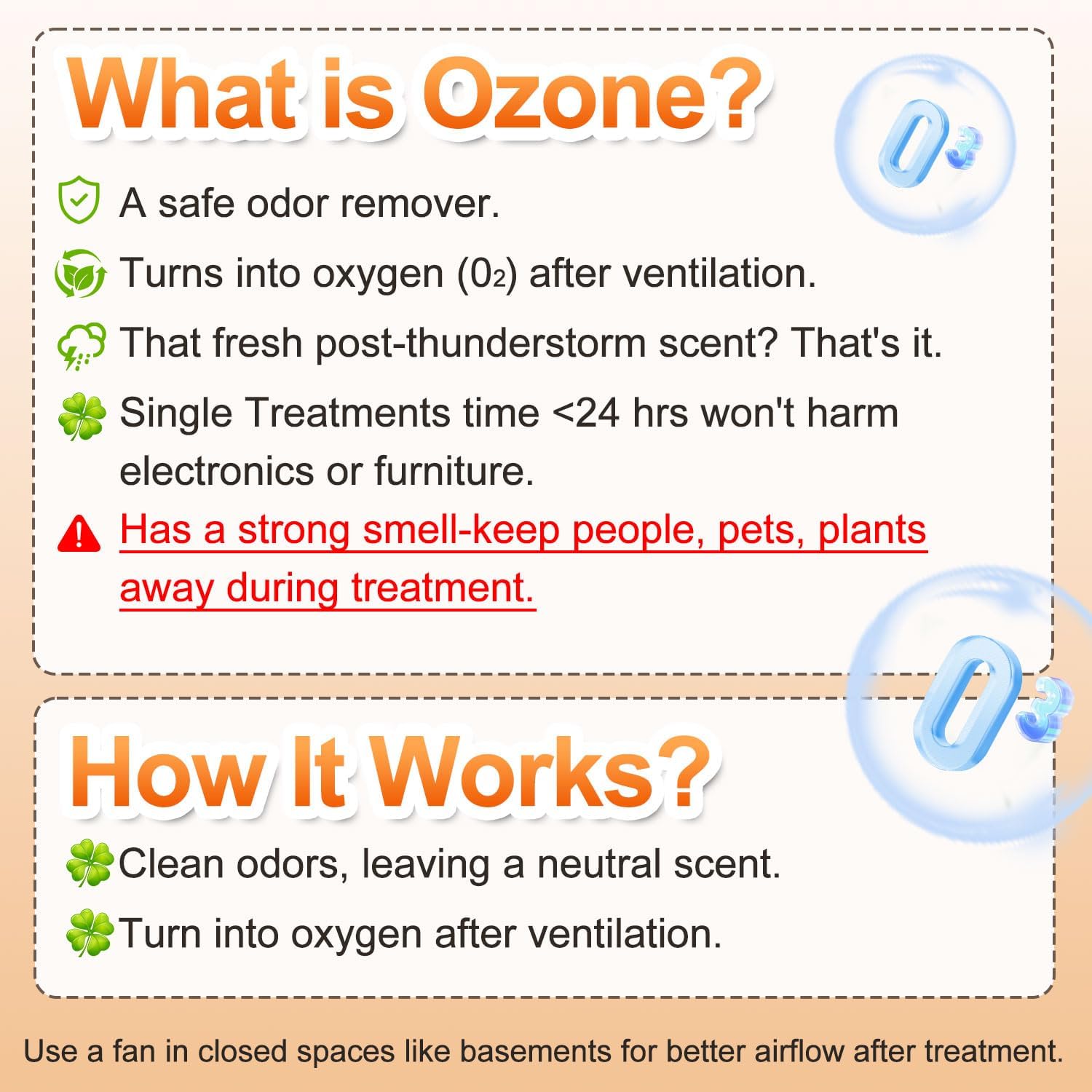 Thumbnail 5 de Ozone Generator 48,000mg Commercial Ozone Machine for 4000 sq ft 🌬