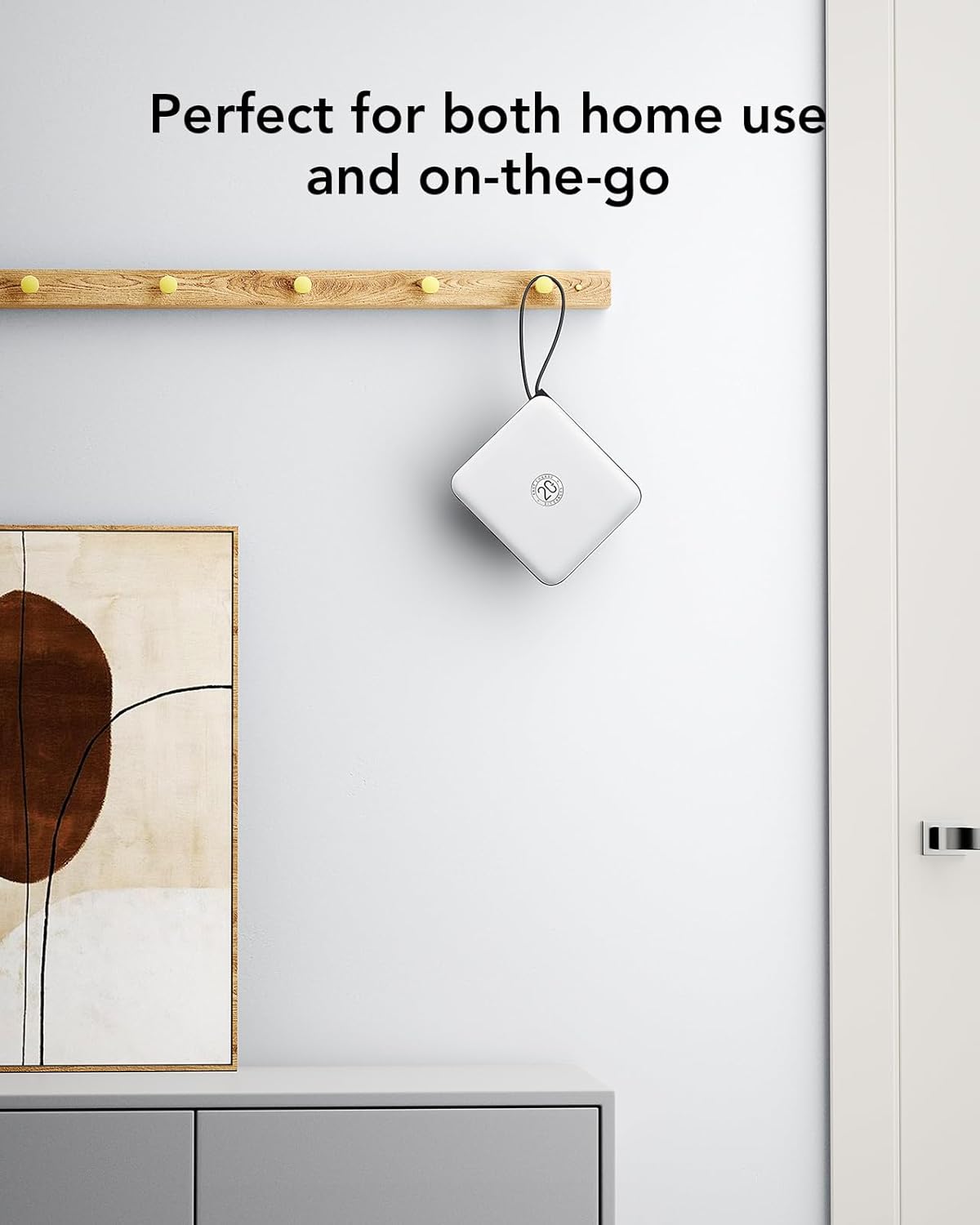 Thumbnail 6 de VRURC Batterie Externe 10000mAh avec 4 câbles intégrés — Power Bank ultra mince et rapide