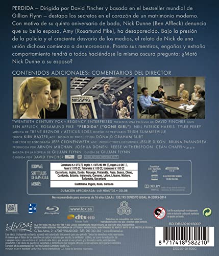 Thumbnail 1 de Perdida (Blu-ray)
