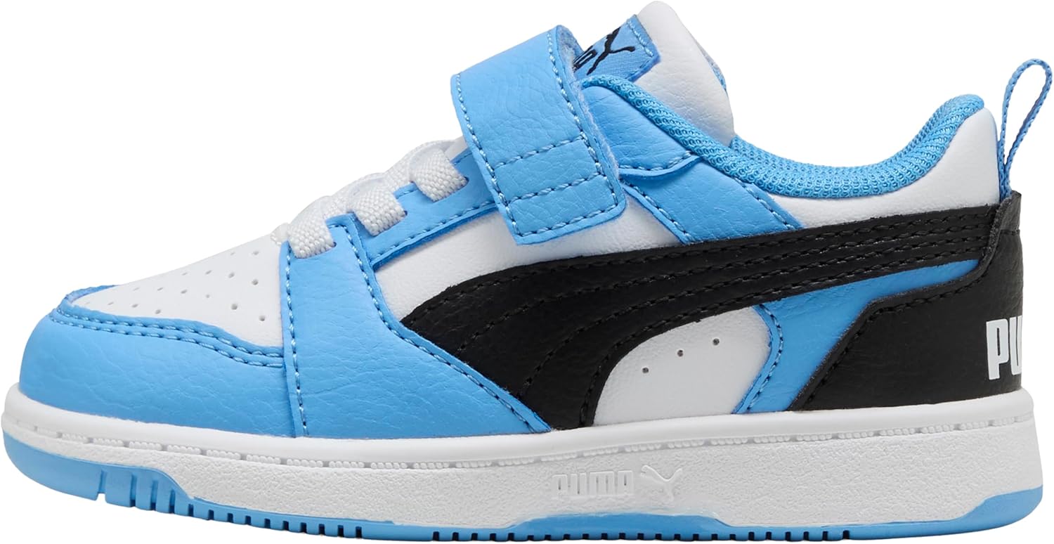 Detalle de PUMA Unisex Baby Rebound V6 Lo Ac+ InfSneaker – Kleinkind-Schuhe mit robustem Sohlsystem