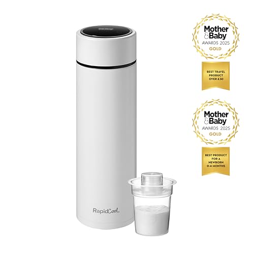Detalle 2 de Nuby RapidCool Portable Baby Bottle Maker with Digital Lid and Powder Dispenser