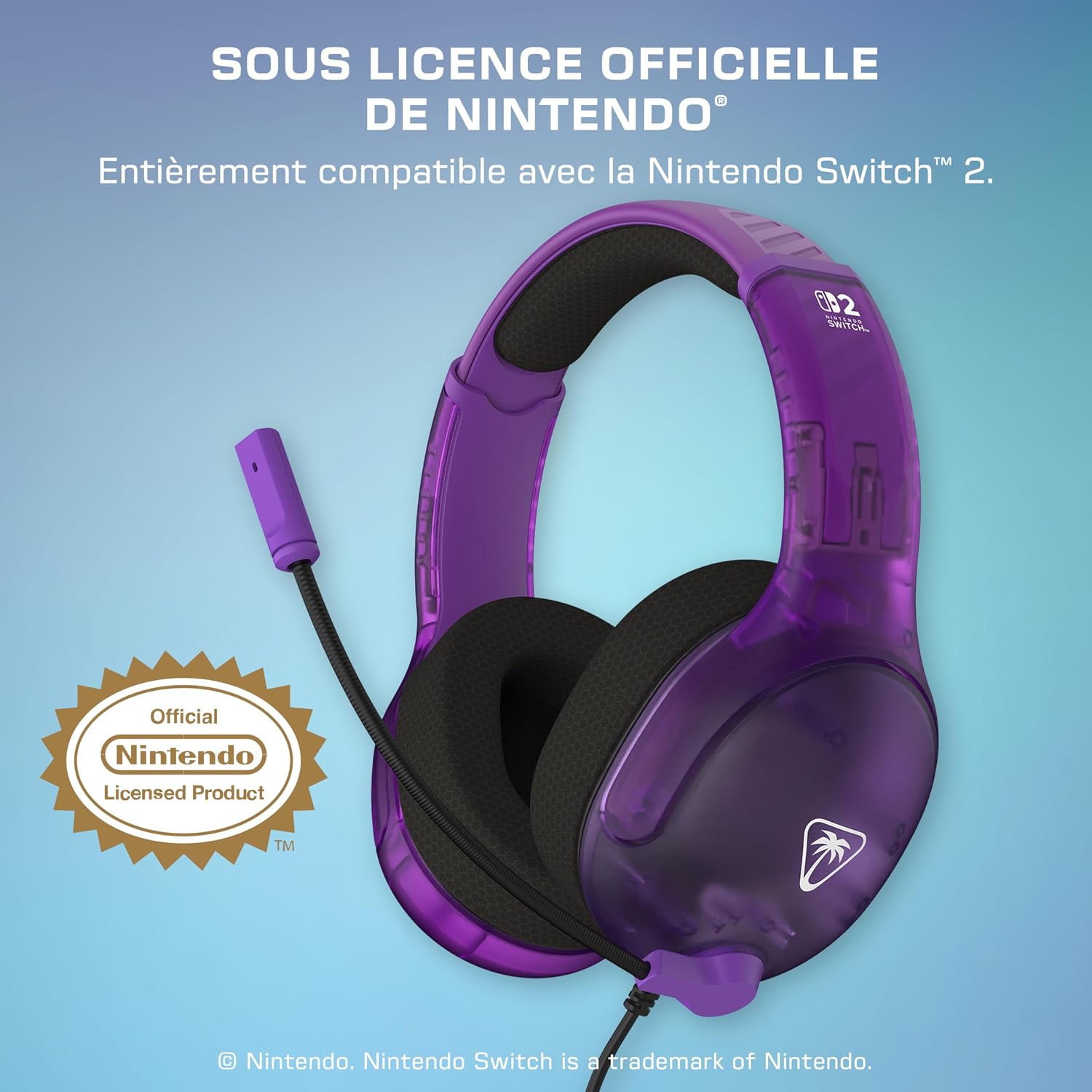 Thumbnail 5 de Turtle Beach Airlite Fit Noir Anthracite – Casque gaming filaire sous licence Nintendo Switch