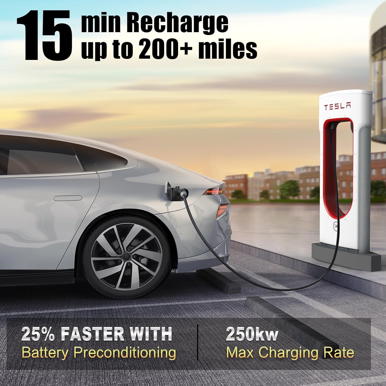 Thumbnail 1 de 2026 NACS to CCS Adapter 500A 🔌