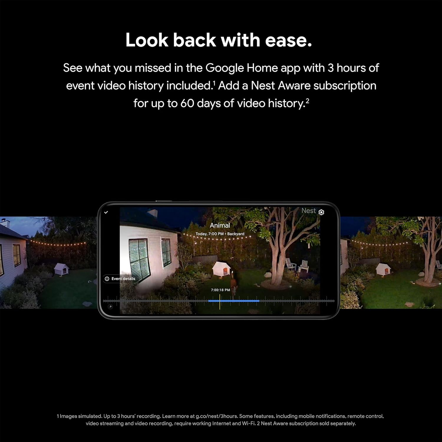 Thumbnail 4 de Google Nest Cam with Floodlight 1 (Outdoor)