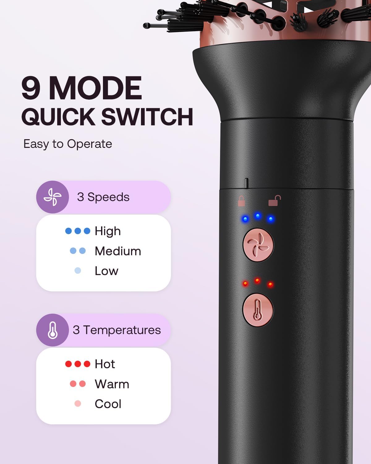 Thumbnail 4 de Hairstyler 5 en 1 sèche-cheveux professionnel 💇♀️