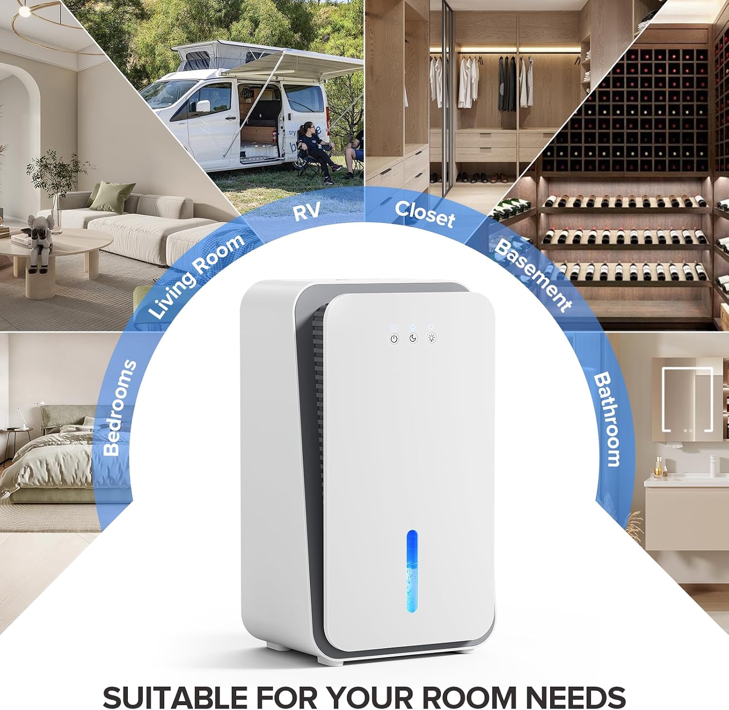 Detalle de Dehumidifier CS08-Snow
