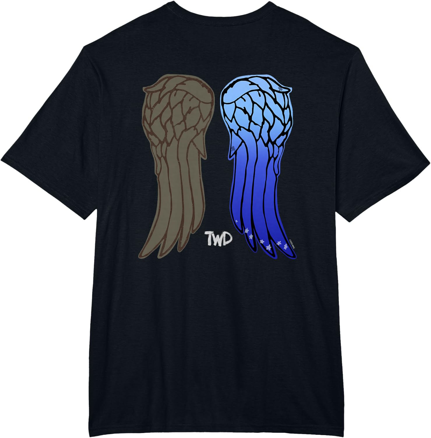 Detalle de The Walking Dead Daryl Dixon New Wings T-Shirt
