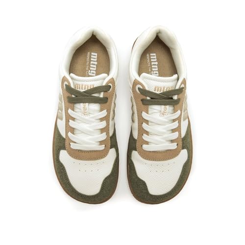 Detalle de MTNG Free Aria, zapatillas barefoot de mujer con cierre de cordones