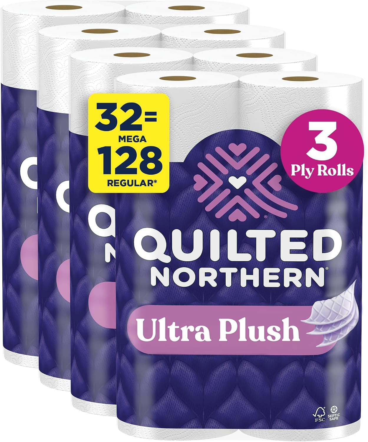 Quilted Northern Ultra Plush 32 Mega Rolls toilet paper 🧻