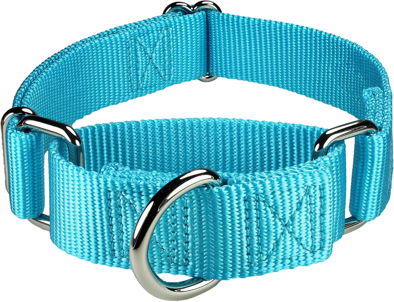Thumbnail 4 de Mikivery Martingale Dog Collars Nylon Adjustable (Ice Blue) for Medium & Large Dogs