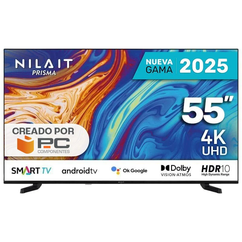 Detalle de nilait Prisma NI-55UB7001S 55" 4K