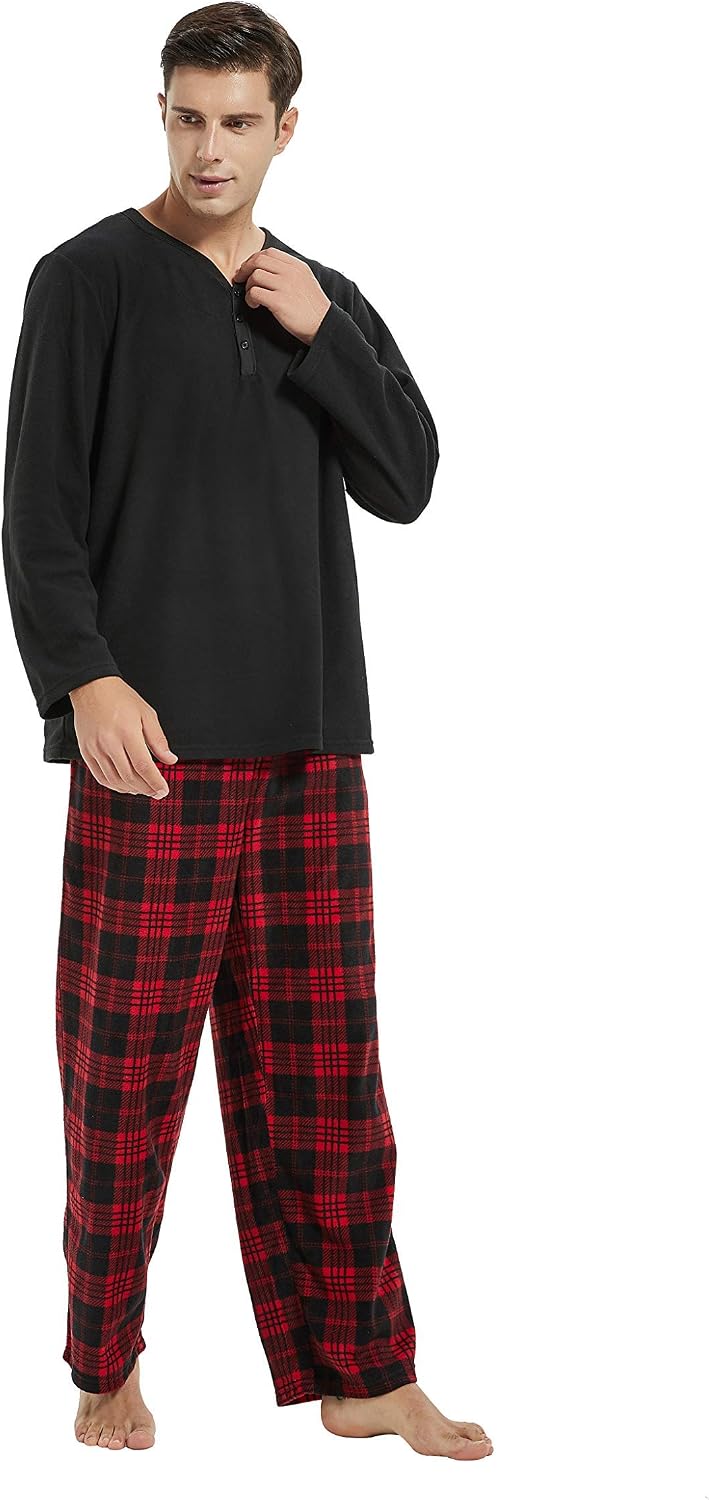 Thumbnail 5 de U2SKIIN Couple Plaid Pajama Sets for Men and Women, Soft and Warm