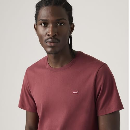 Detalle 2 de Levi's SS Original Housemark camiseta Oxblood Red