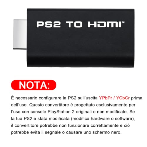 Thumbnail 10 de Mcbazel adattatore PS2-HDMI con uscita audio da 3,5 mm
