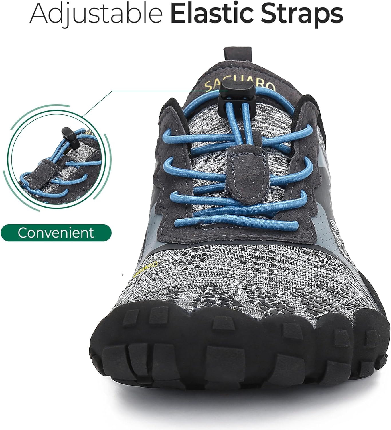 Thumbnail 3 de SAGUARO Scarpe da Trail Running Barefoot uomo/donna – esperienza a piedi nudi con suola antiscivolo
