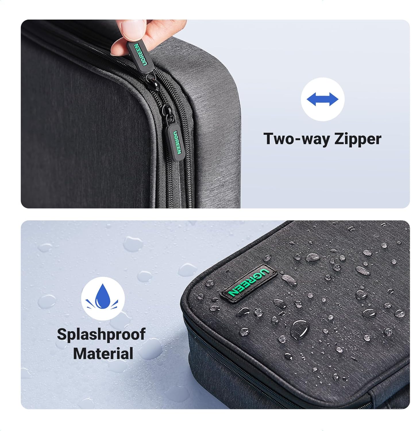 Thumbnail 5 de UGREEN Travel Electronics Organizer 215x263x70mm