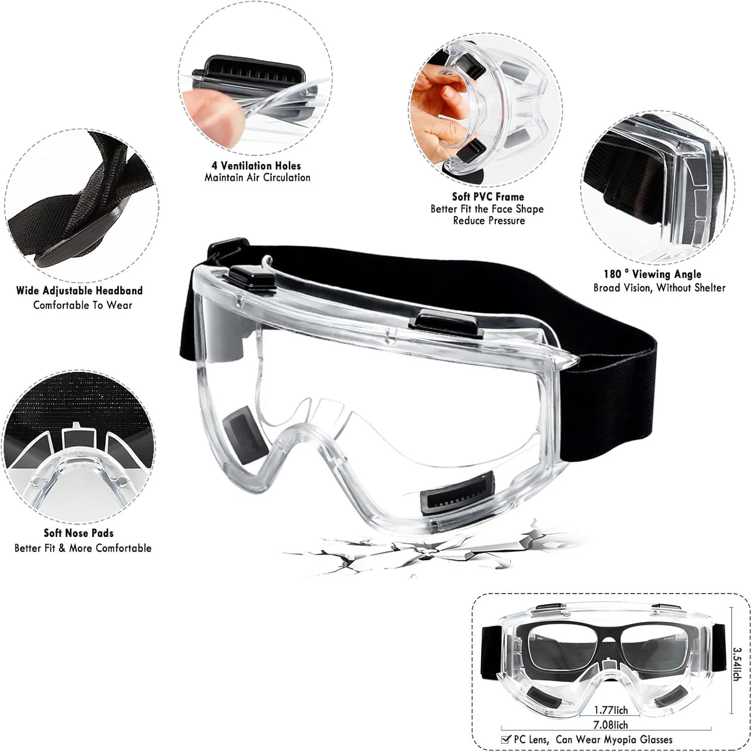 Detalle 1 de MOARON 308 Reusable Half Face Respirator, Medium, Adjustable Headband
