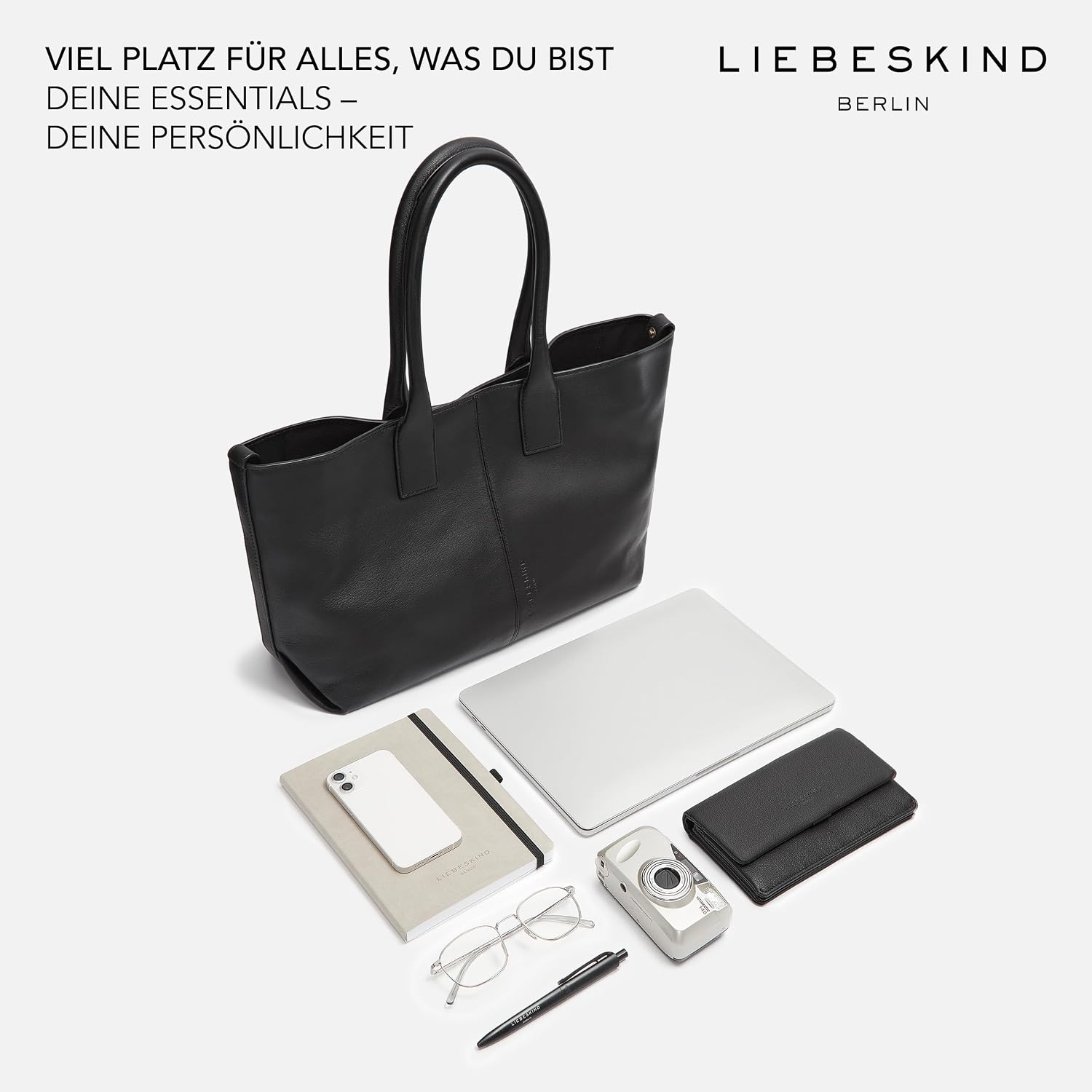 Thumbnail 5 de Liebeskind Berlin Chelsea Shopper M – Damen-Shopper aus Leder, 36 × 28 cm