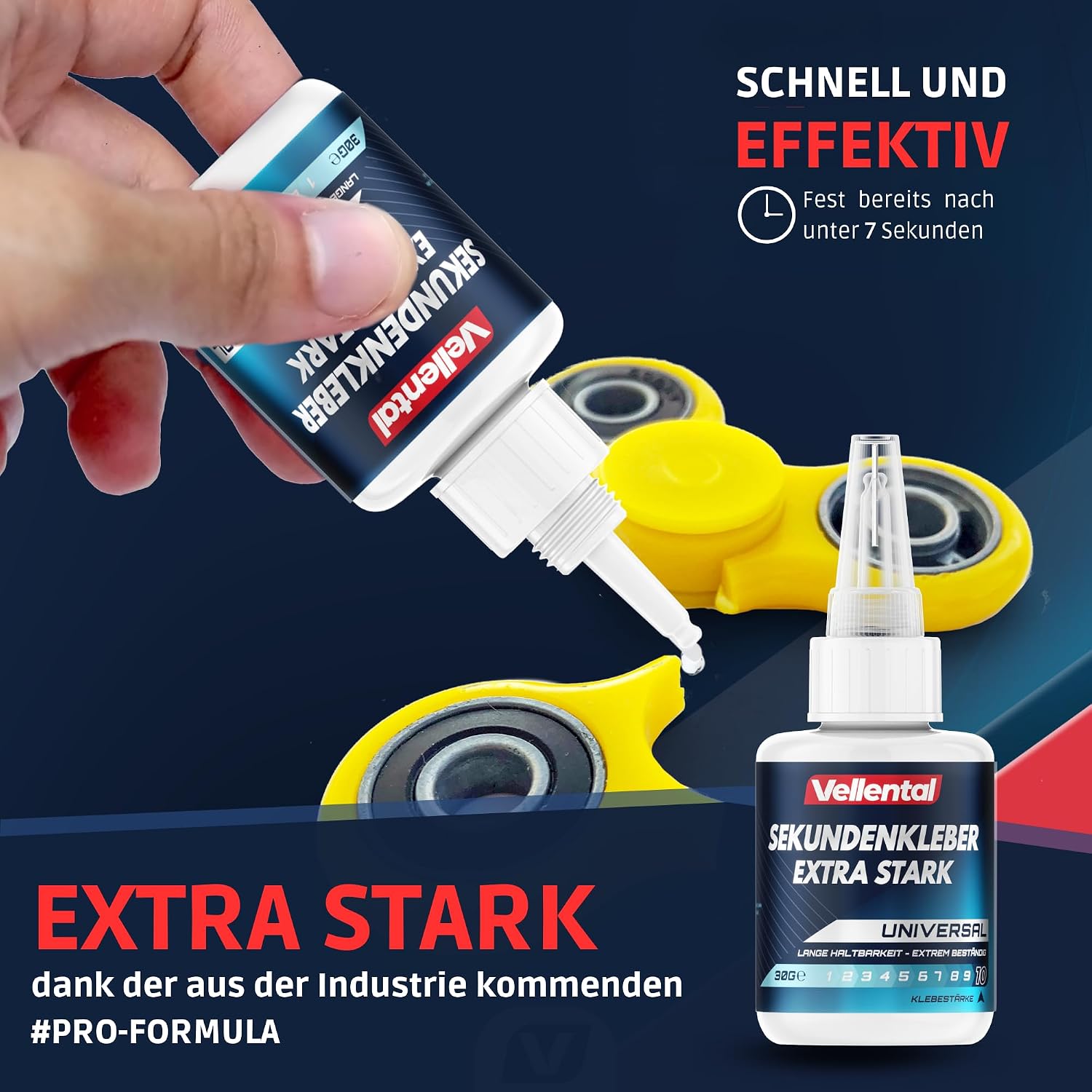 Thumbnail 4 de Sekundenkleber Gel Extra Stark – Superkleber für Kunststoff