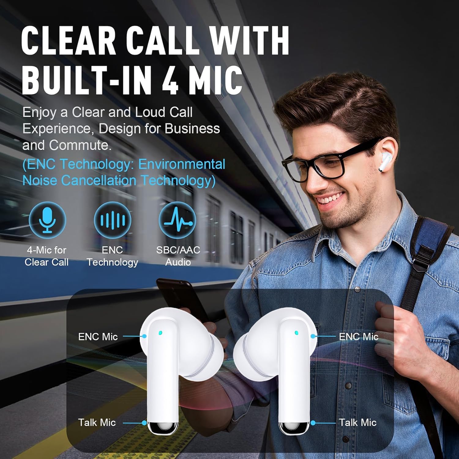 Detalle de iLove Wireless Earbuds review: Bluetooth 5.4, IP68 (IP8) and 48h playtime
