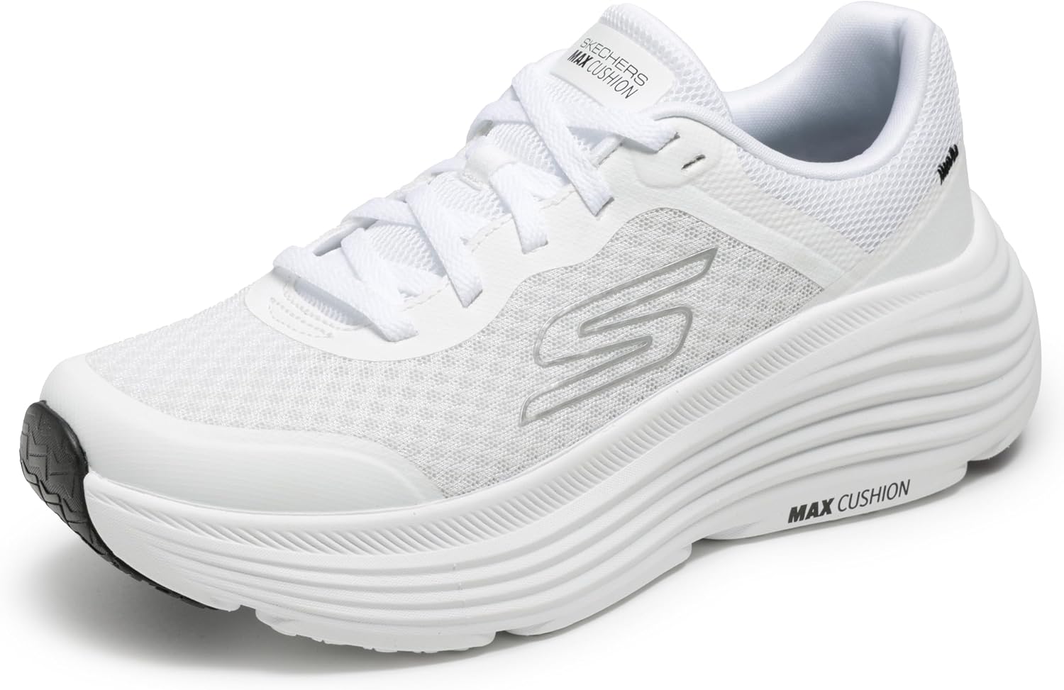 Detalle de Skechers MAX Cushioning Endeavour para mujer: zapatillas sin cordones
