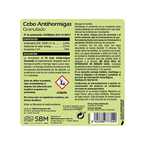 Thumbnail 1 de PROTECT HOME Cebo Antihormigas granulado