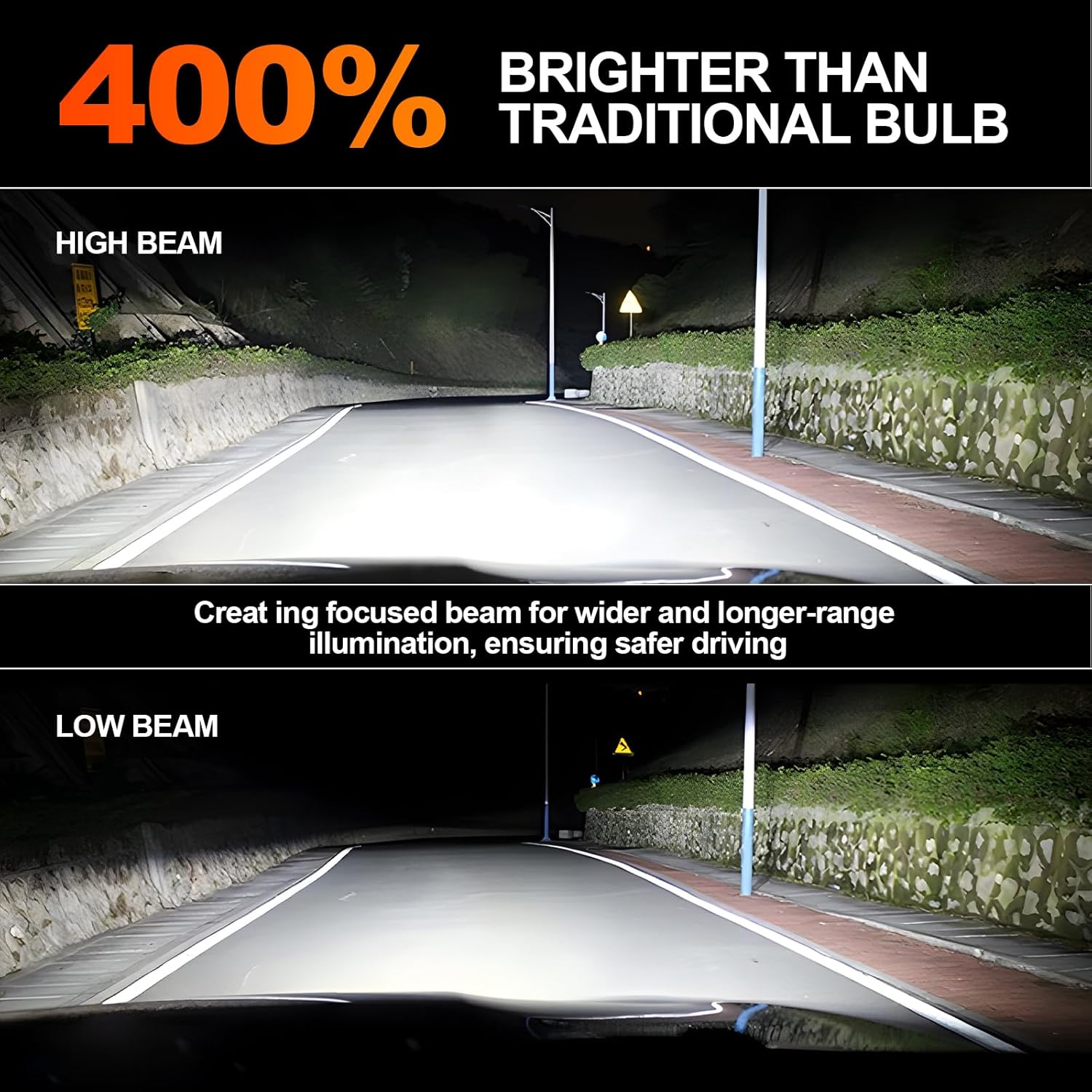 Thumbnail 6 de KOYOSO H4 100W Lampadine LED 20000LM