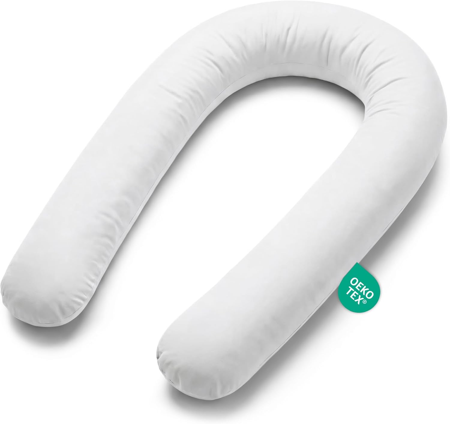 Thumbnail 1 de Totsy Baby Seitenschläferkissen/Bettrolle (150 cm) aus Baumwolle Waffel, Oeko-Tex Beige mit Sternen