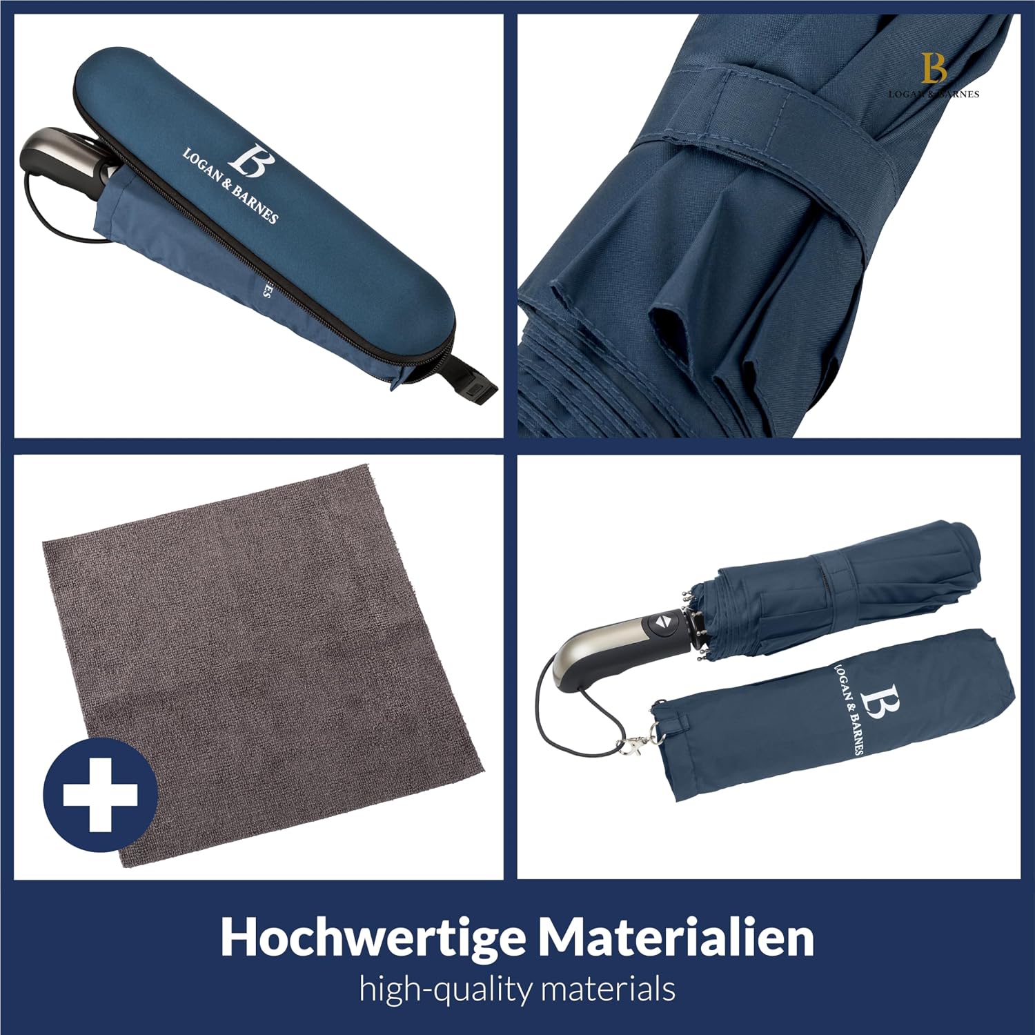 Thumbnail 3 de LOGAN & BARNES Manchester Taschenschirm