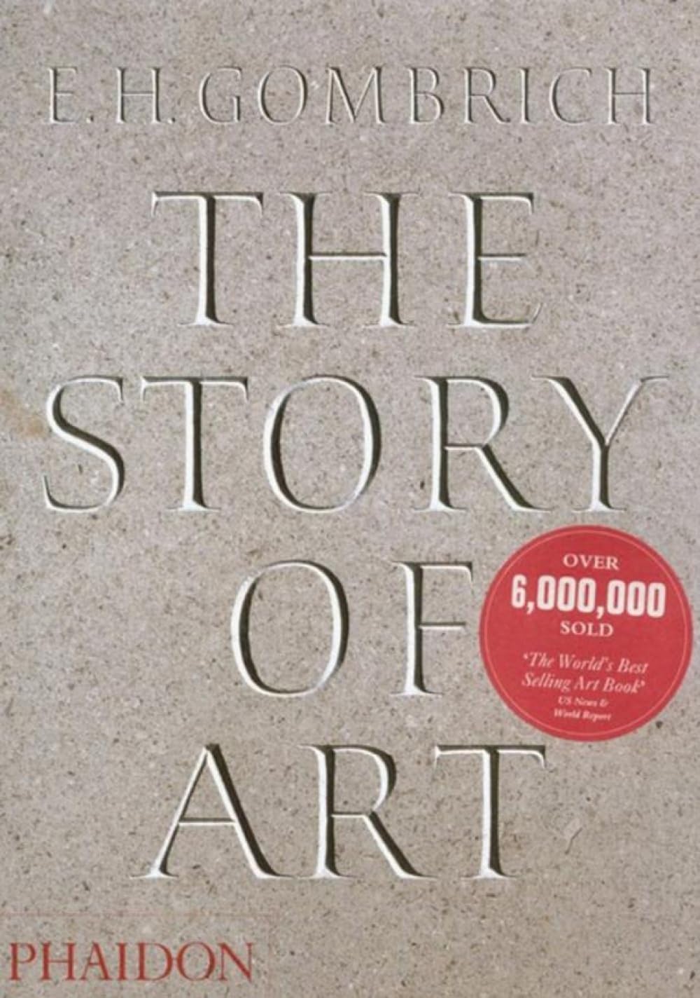 Detalle de The Story of Art: Phaidon Press art history book with illustrations