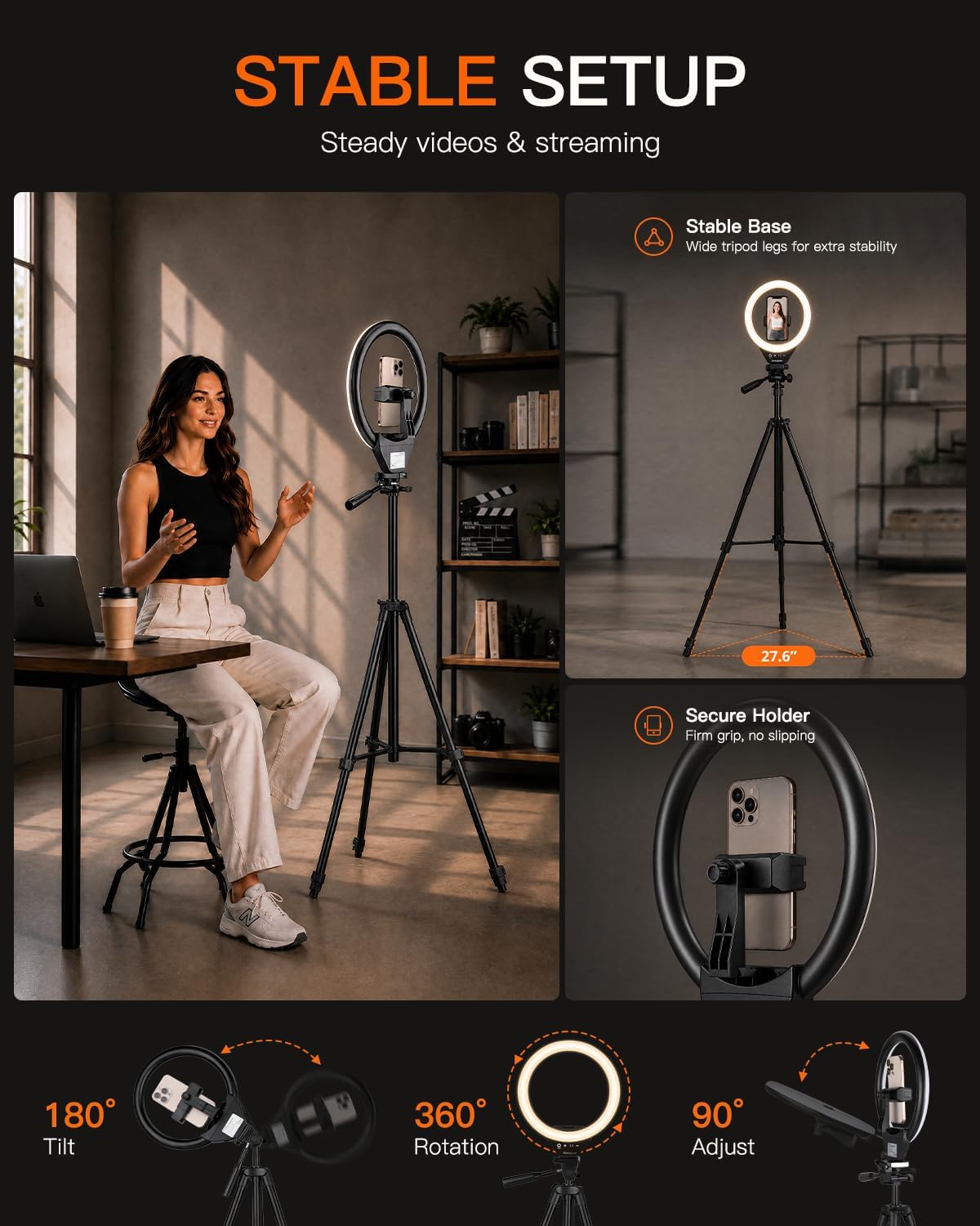 Thumbnail 6 de Sensyne 10" Ring Light for Phones