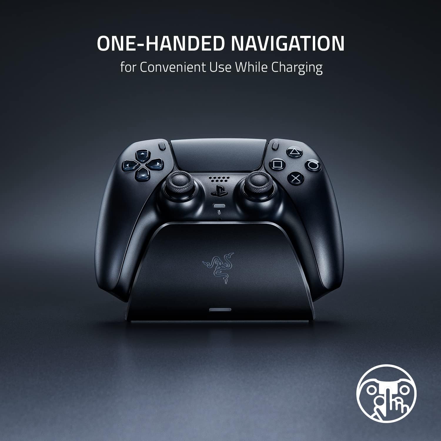 Thumbnail 4 de Razer Universal Quick Charging Stand for PlayStation 5 DualSense Controller (White)