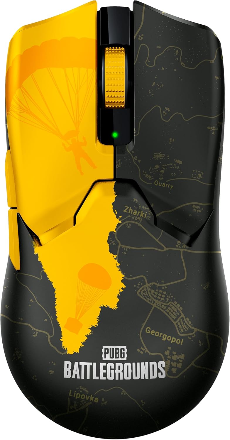 Detalle de Razer Viper V2 Pro: Ultra-Light Wireless Esports Mouse (PUBG Edition)