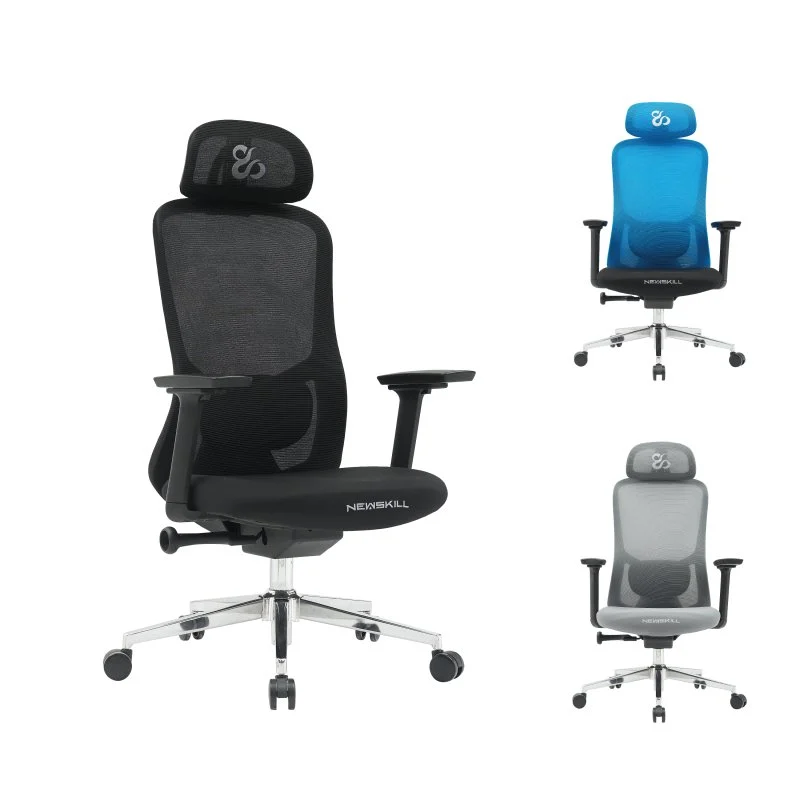 Detalle de Newskill NUE: Silla Gaming Ergonómica de Malla Transpirable, Negro