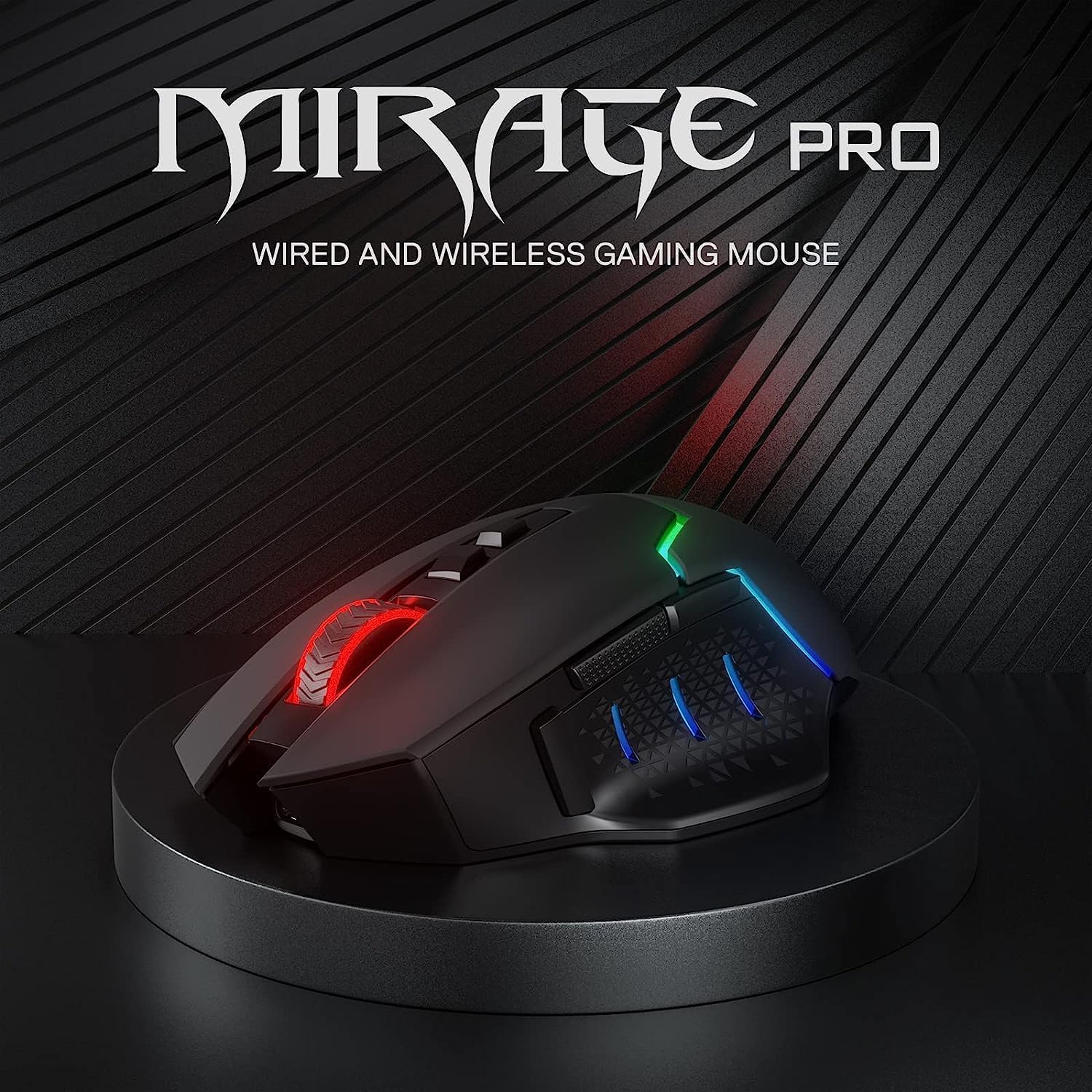 Detalle 2 de Redragon M690 PRO Wireless Gaming Mouse review