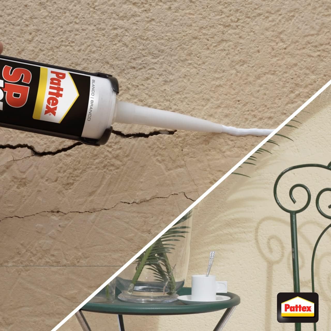 Thumbnail 5 de Pattex SP101: sigillante bianco multi-materiale 280 ml per interni ed esterni
