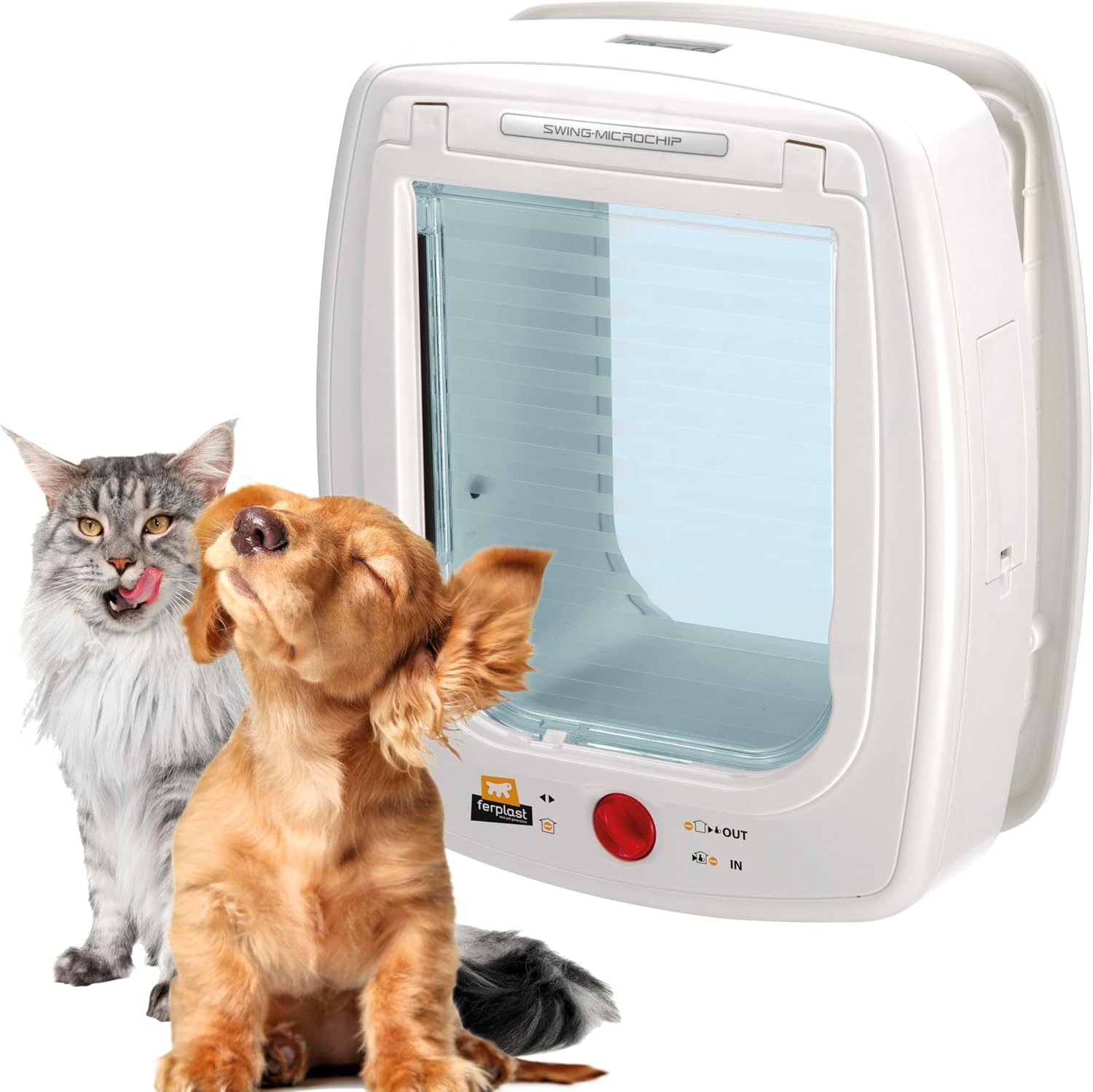 Ferplast SWING MICROCHIP Mittel 31,5 cm 🐾