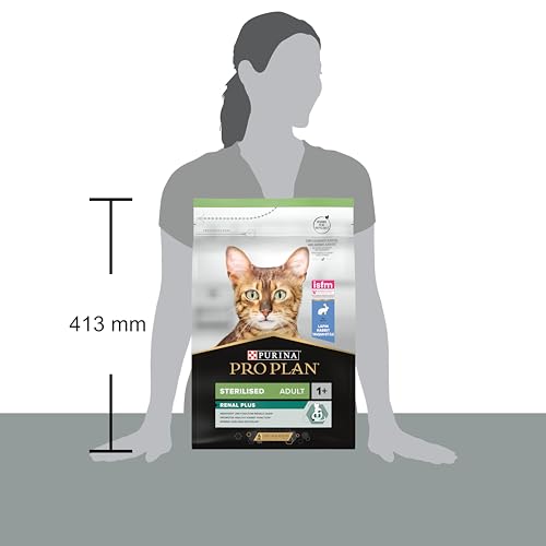 Detalle de Pro Plan Sterilised Adult RENAL PLUS Lapin 3kg — Alimentation complète pour chats castrés