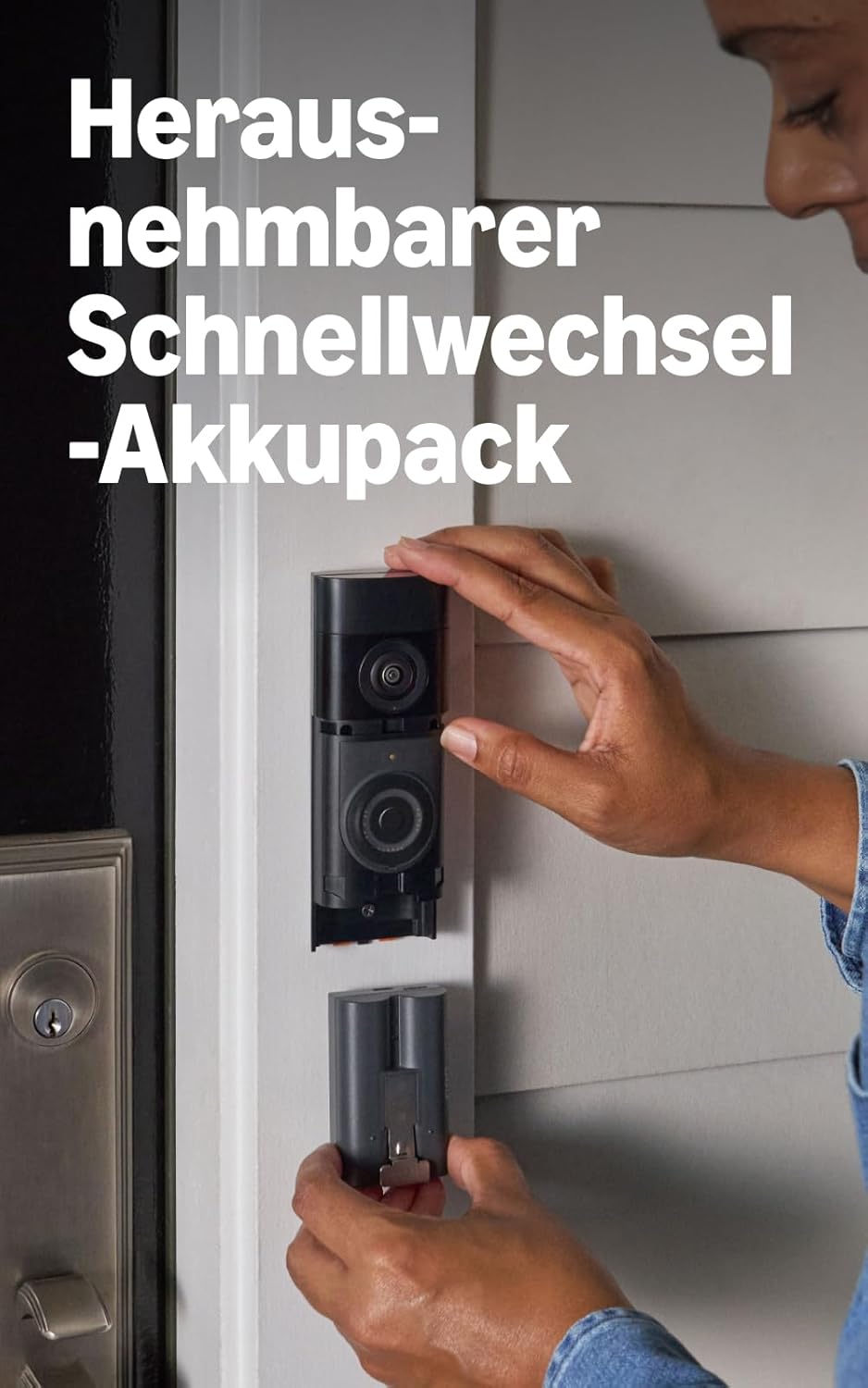 Thumbnail 3 de Ring Akku-Videotürklingel Plus (Battery Video Doorbell Plus) – neueste Gen., kabellose Kamera mit Retinal 2K, 6x Zoom