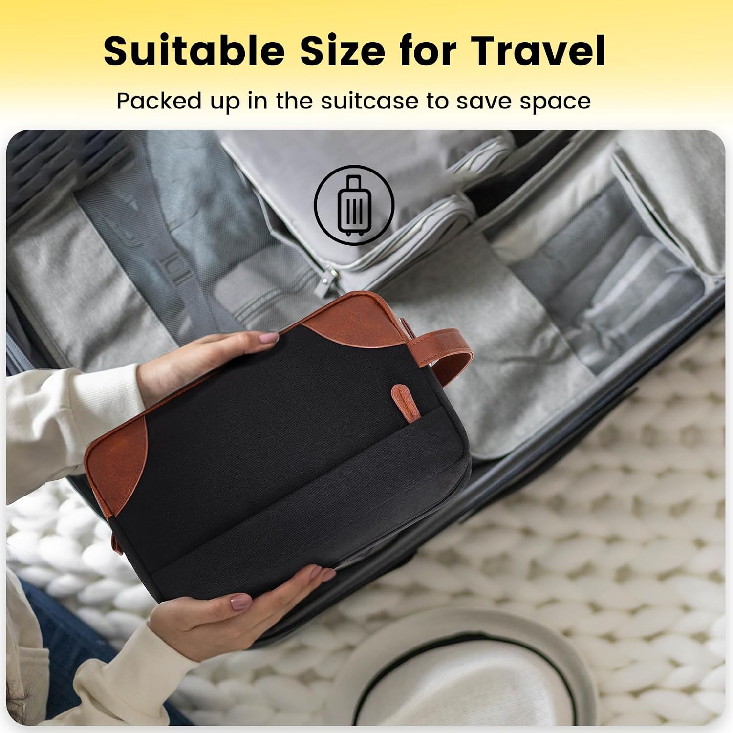 Thumbnail 6 de Vorspack Large Travel Hanging Toiletry Bag 12in