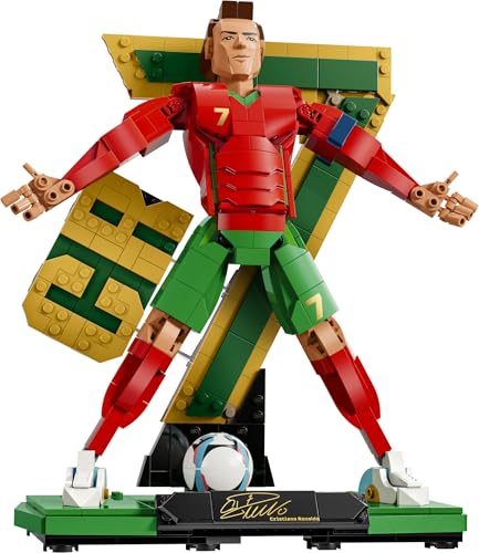 Thumbnail 6 de LEGO Editions Cristiano Ronaldo – Légende du Foot : Figurine 3D à exposer