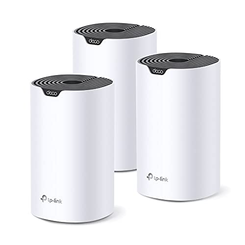 Detalle de TP-Link Deco S1900 (3-Pack): sistema mesh Wi‑Fi AC1900 para hogares multivivienda