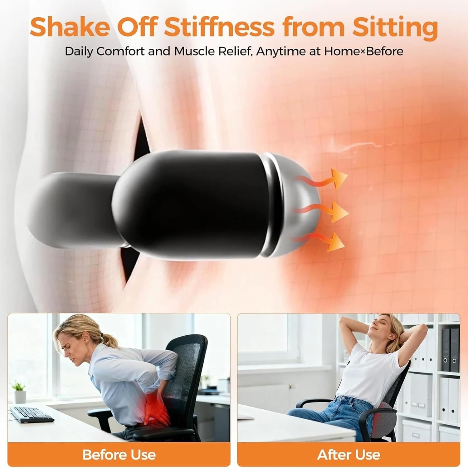 Detalle 2 de Hsurbtra Theraback 3-in-1 back therapy device