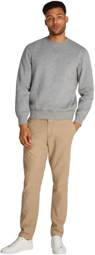 Thumbnail 3 de Tommy Hilfiger Sudadera Fleece Crew Neck Hombre Gris