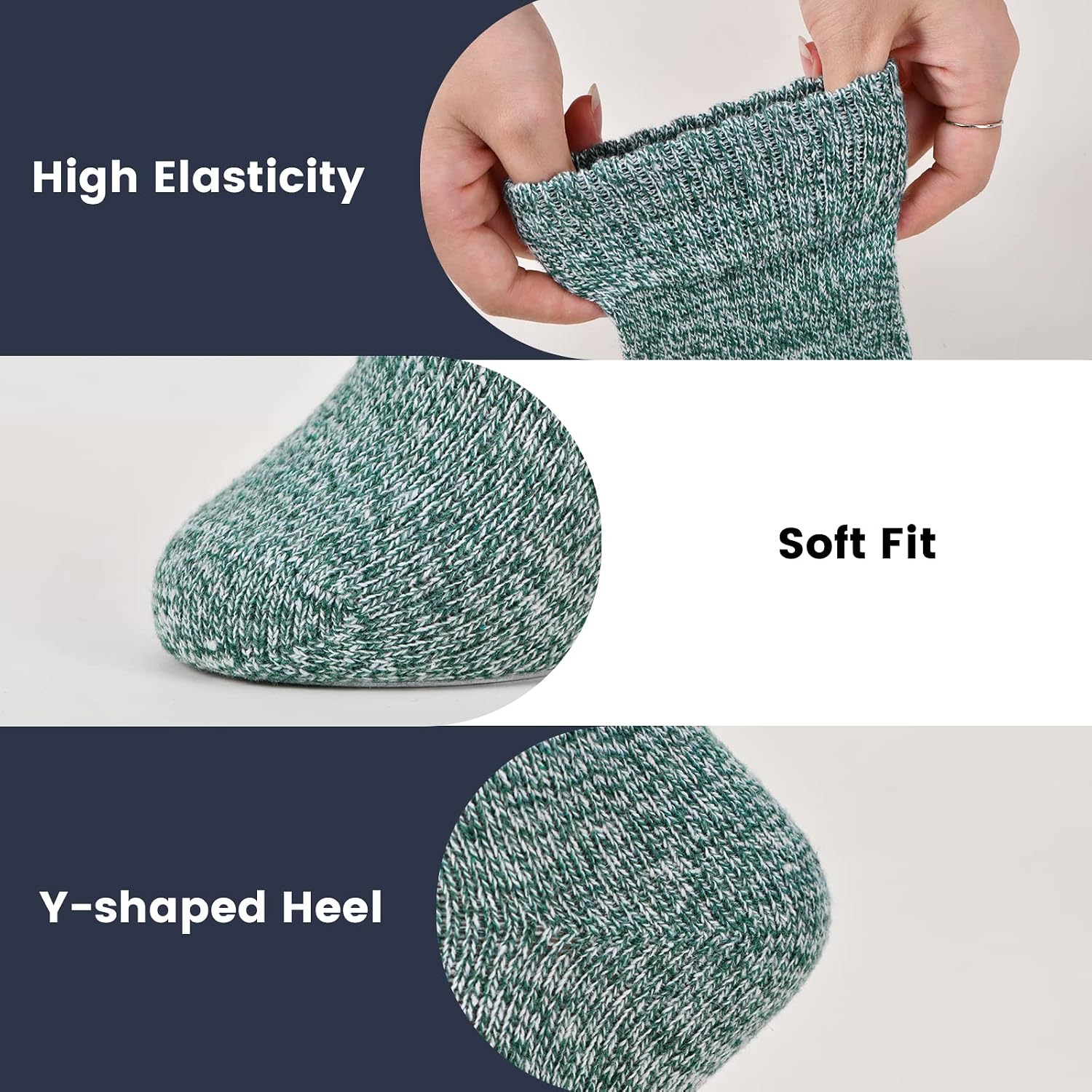 Thumbnail 4 de Clothirily Wool Socks, Thick Soft Winter Socks ⚙