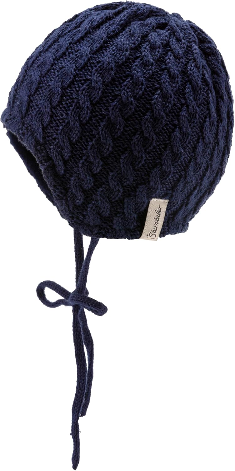 Detalle de Bonnet en Tricot torsadé — confort pour l’automne et l’hiver