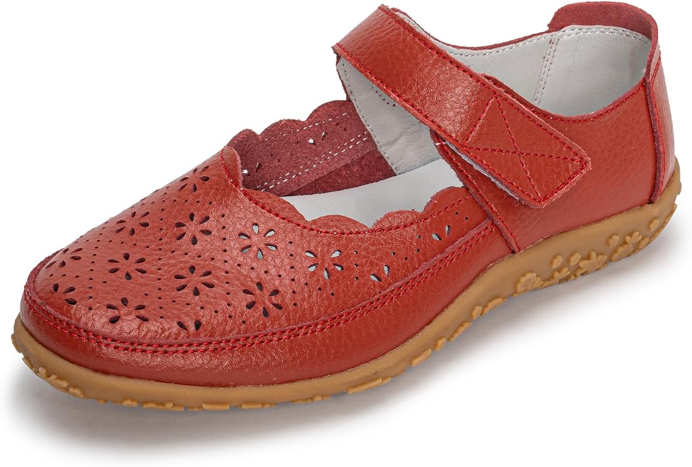 Thumbnail 6 de Rusffes Women's Leather Mary Janes: Comfortable Casual Office Shoes