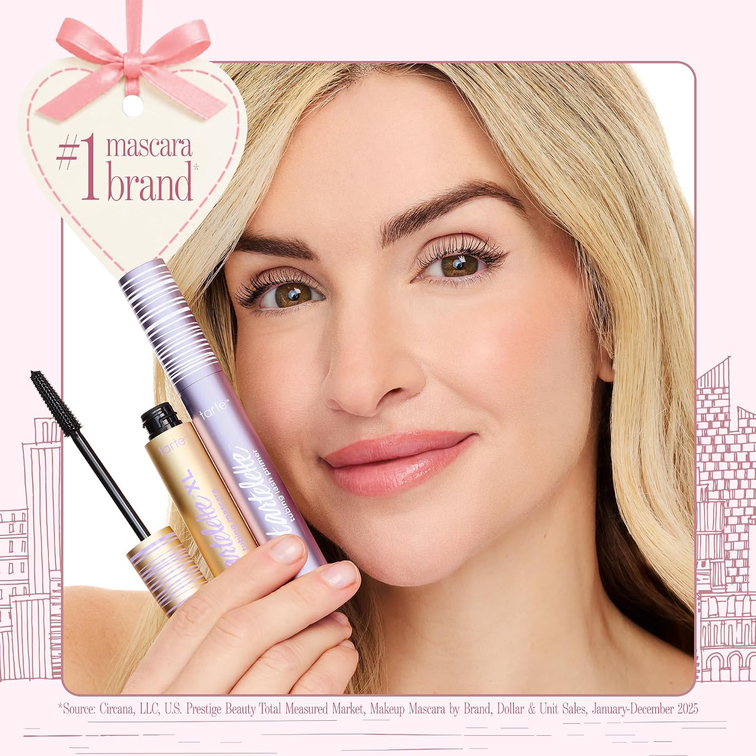 Detalle 2 de tarte tartelette XL Tubing Mascara Duo with Peptide, Lift and Volume